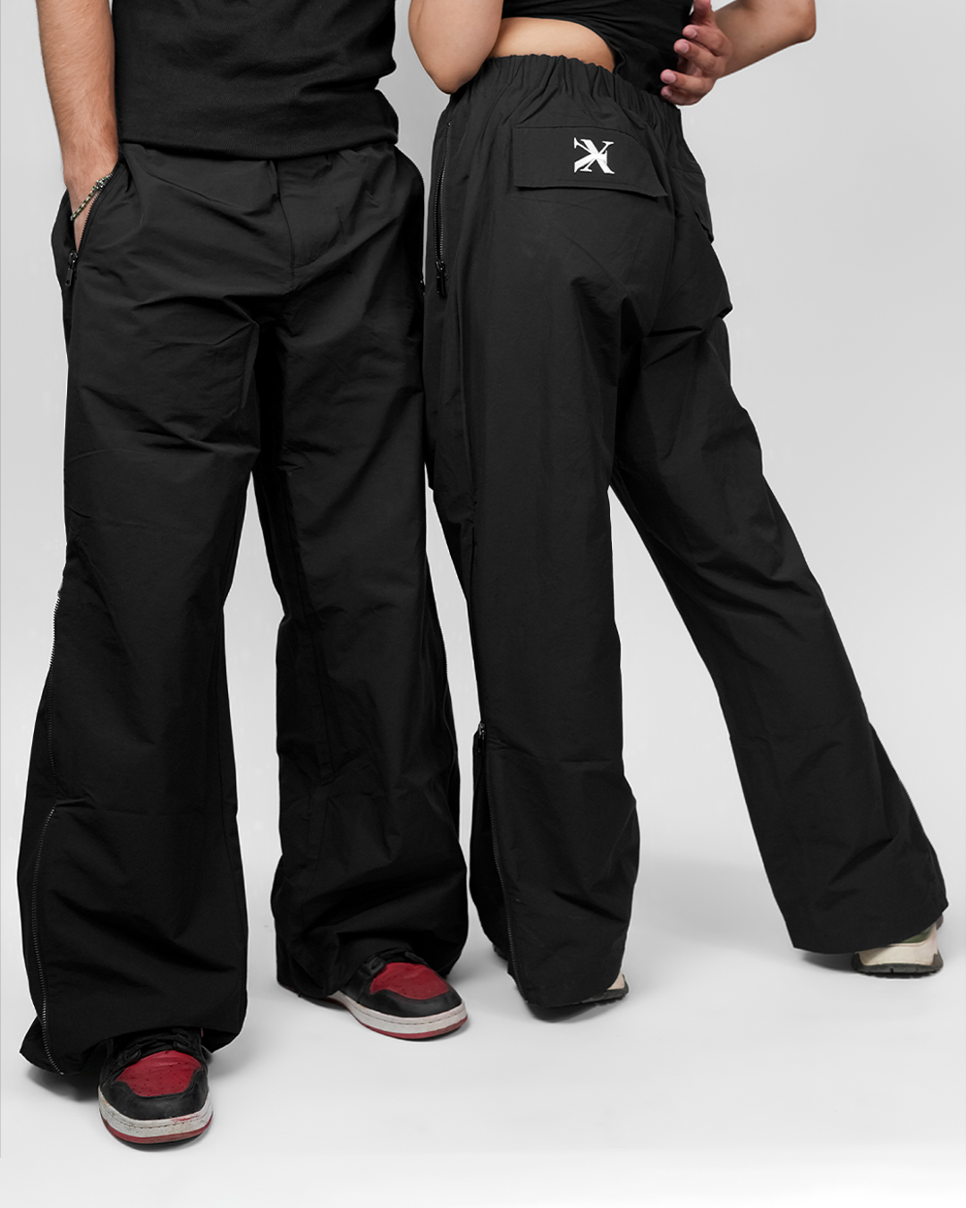 ウ*カ様 08circus Washer parachute zip pants Viscose washer parachute zip pants – 08sircus