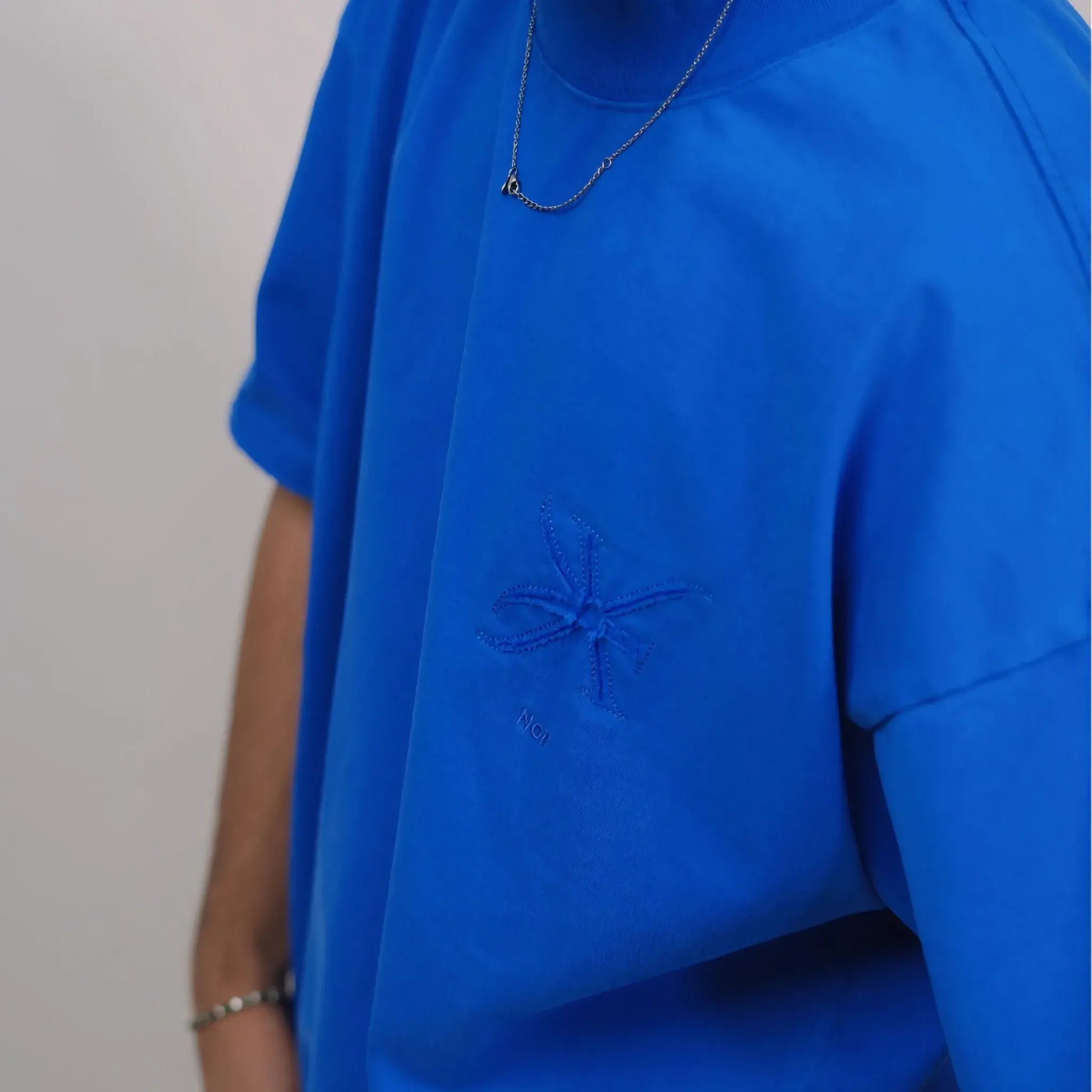 Divine Vision Oversized Tee – Blue T-shirt