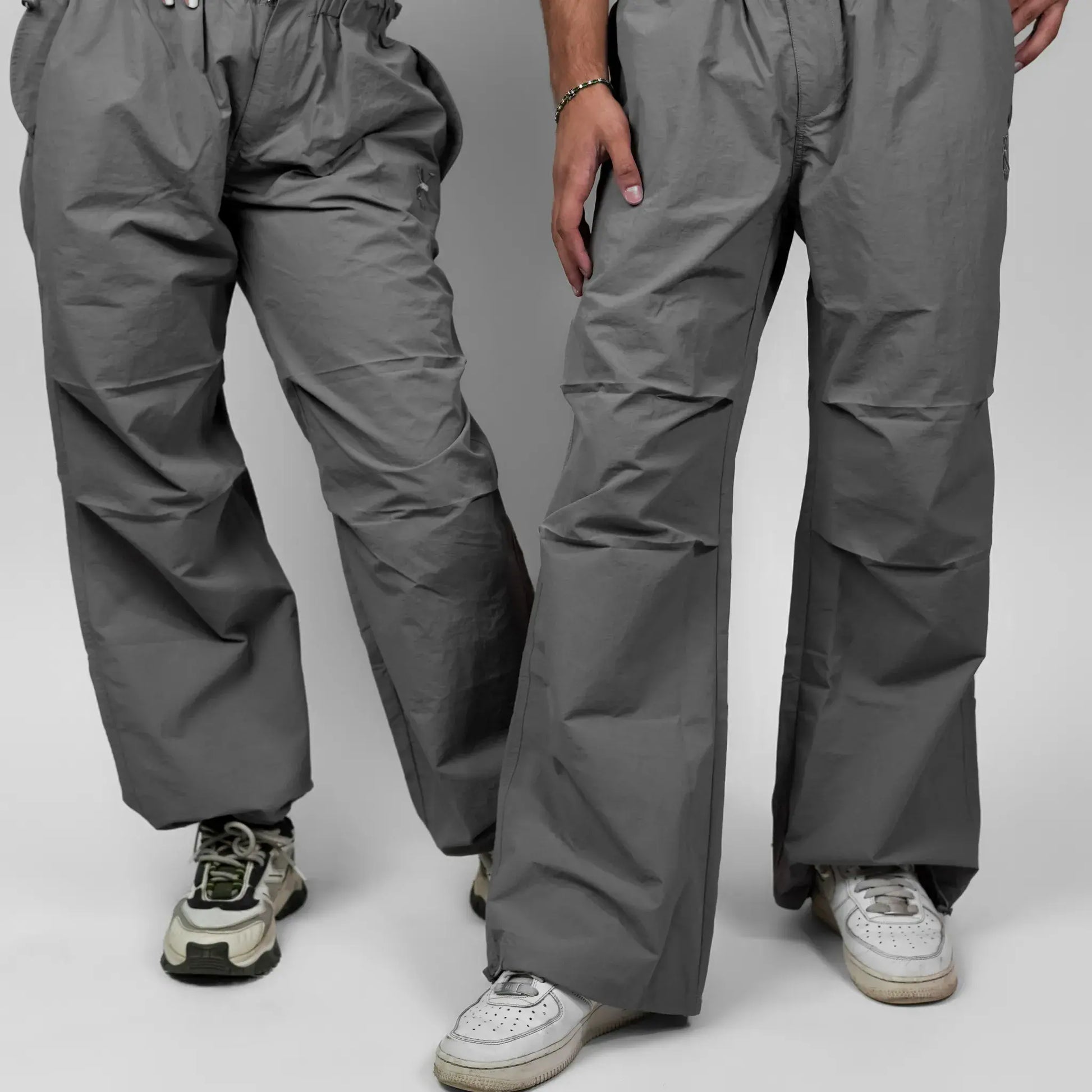 Slate Gray Tech Cargo Pants