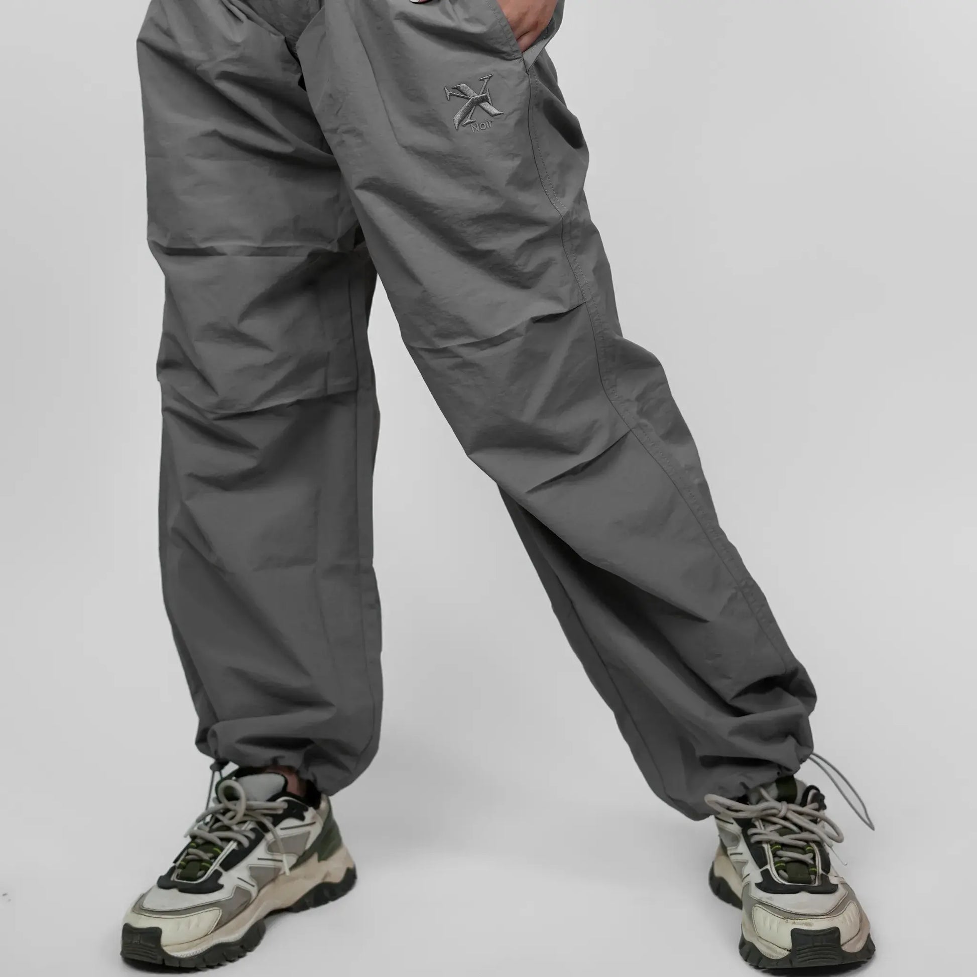 Slate Gray Tech Cargo Pants