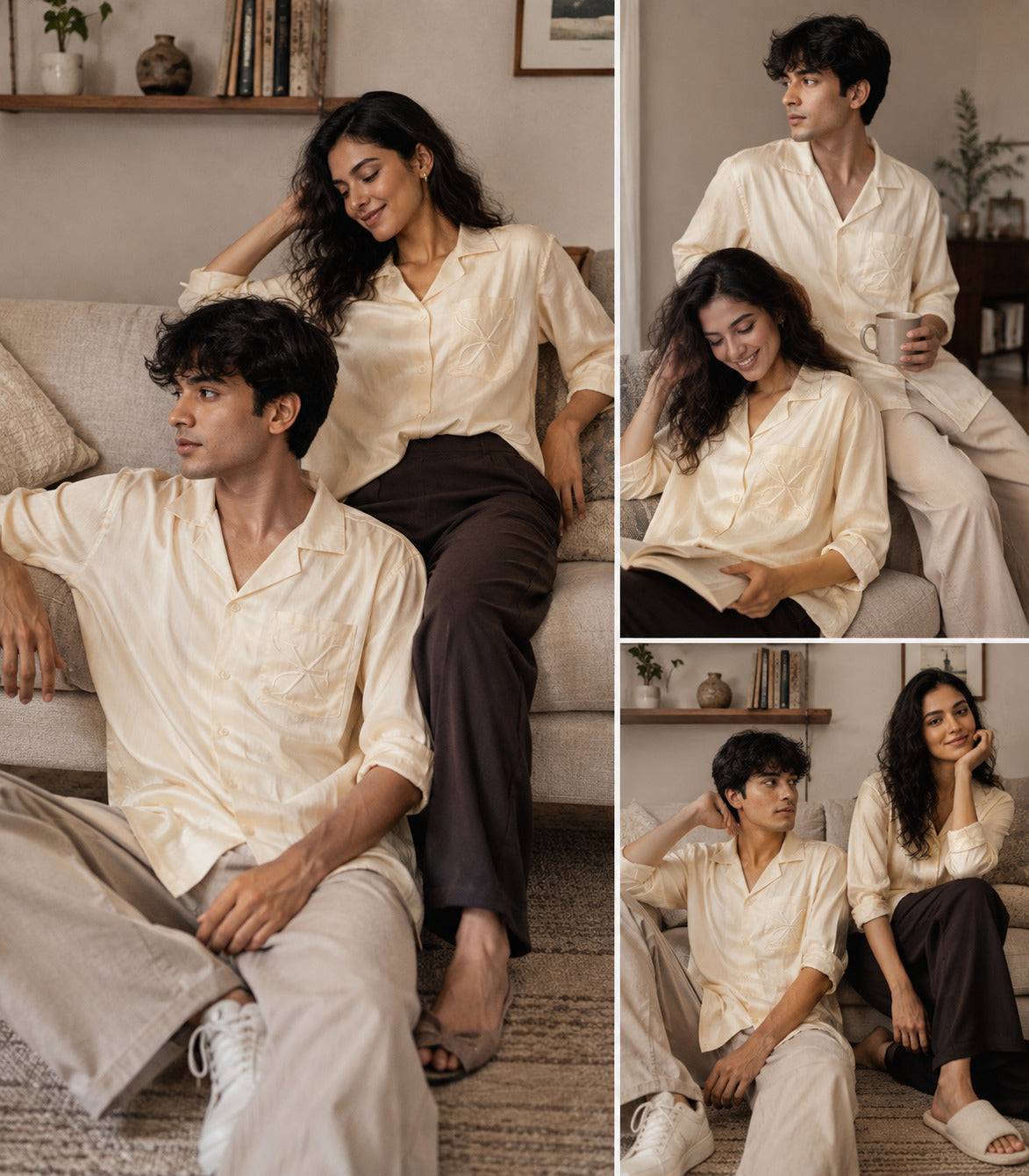 Noir Ivory Signature X Shirt
