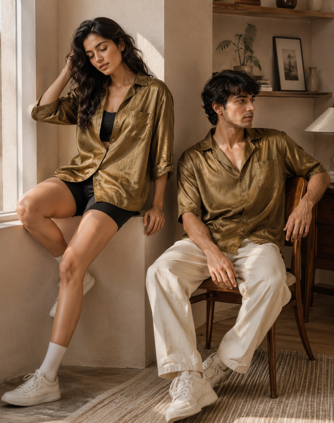 Noir Bronze Signature X Shirt