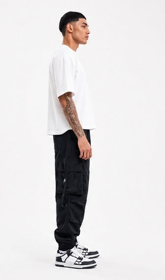 Noir Utility Cargo Pants