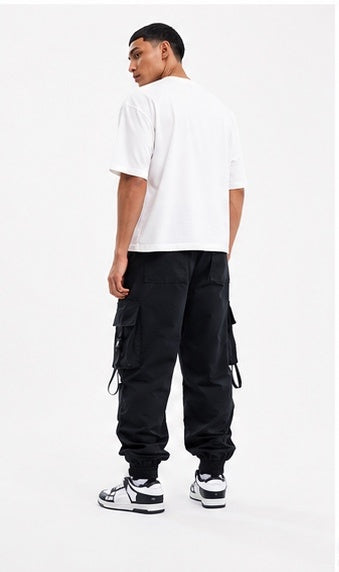 Noir Utility Cargo Pants