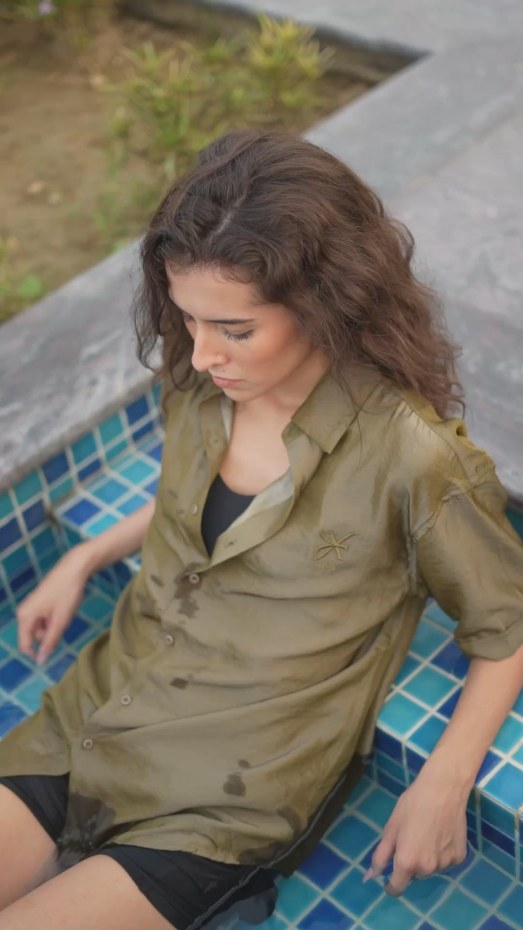 WEAVE BAGGY SHIRT [UNISEX]